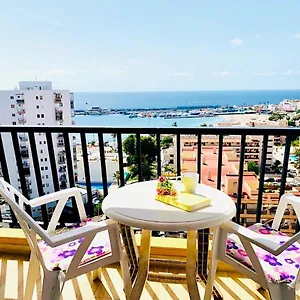 Apartment Amazing Views To Los Cristianos Bay In Achacay, Arona (Tenerife)